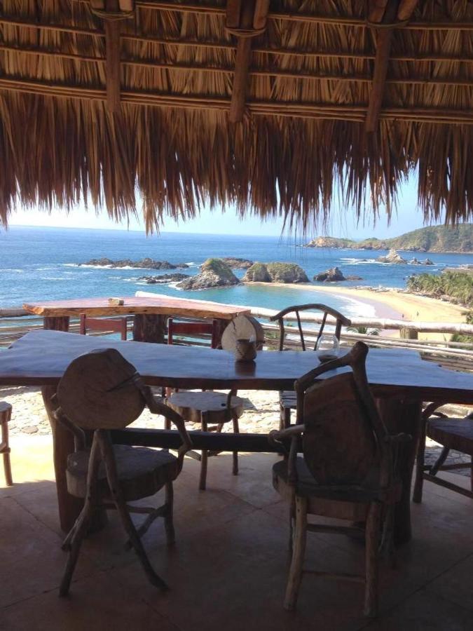 Cabanas Las 3 Marias San Agustinillo Esterno foto